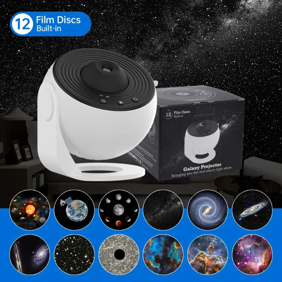 360 Starry Sky Projector