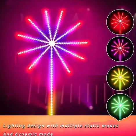 Firework Light with Remote & Bluetooth Control