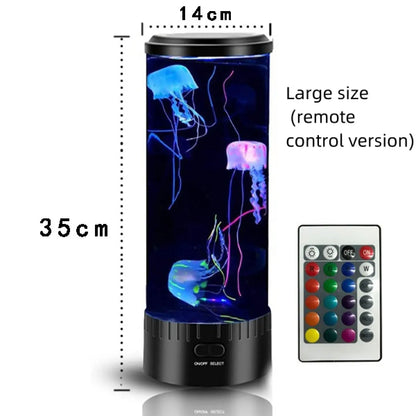 Colorful Jellyfish LED Lamp