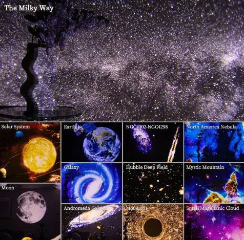 Starry Night Light Galaxy Projector