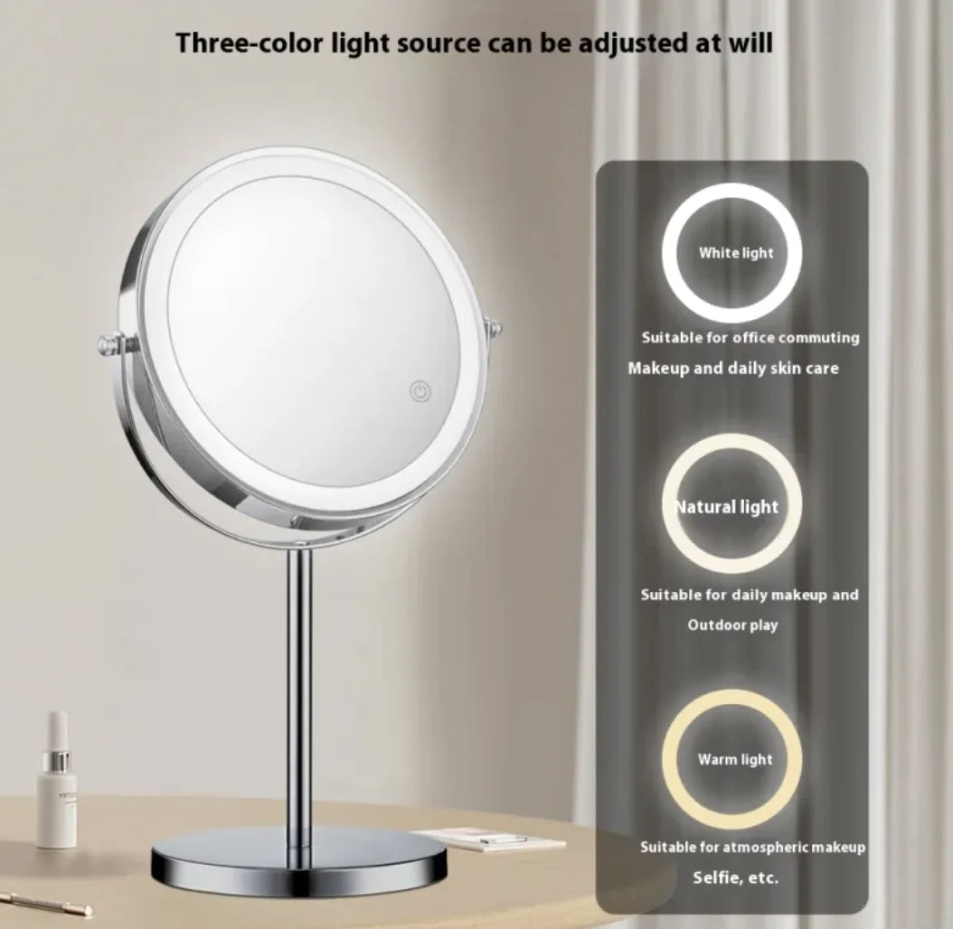 LED Makeup Magnifying Mirror